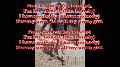 i'm mr lonely lyrics akon